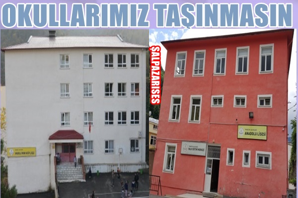 ''Okullarımız Taşıanmasın''