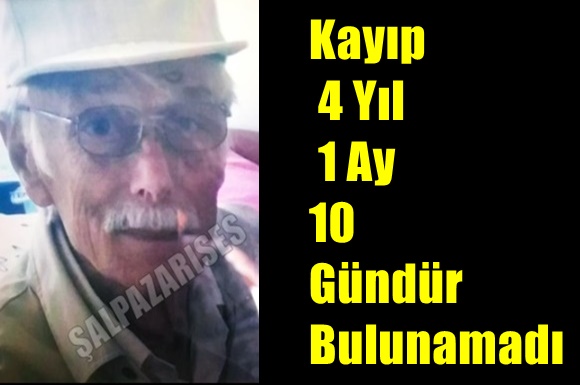 Kayıp 4 Yıl 1 Ay 10 Gündür Bulunamadı