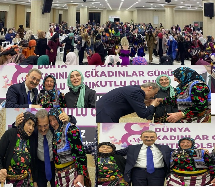 Baş Tacı Ağasarlı Kadınlara Kurukız’dan Karanfil ve Çeşitli  Hediyeler