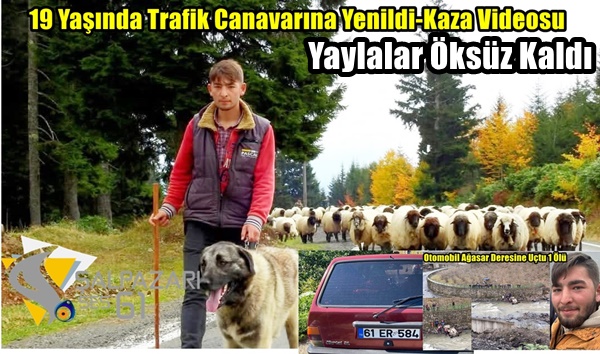 19 Yaşında Trafik Canavarına Yenildi, Yaylalar Öksüz Kaldı-Videolu Haber