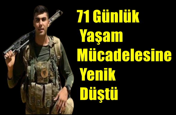 71 Günlük Yaşam Mücadelesine Yenik Düştü