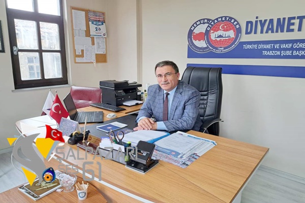 Diyanet-Sen Trabzon Şubesi Başkan Yardımcısından Bayram Mesajı