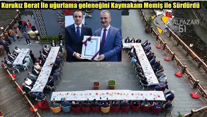 Kurukız Berat İle uğurlama geleneğini Kaymakam Memiş ile Sürdürdü