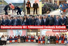 Cumhuriyetimizin 102. Yıldönümünü Coşkuyla Kutladık