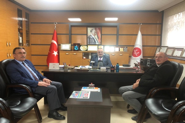 Ağasar Damadı Beşikdüzü Müftüsüne Ziyaret