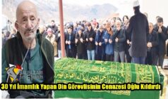 30 Yıl İmamlık Yapan Din Görevlisinin Cenazesi Oğlu Kıldırdı