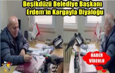 Beşikdüzü Belediye Başkanı Erdem’in Kargayla Diyaloğu