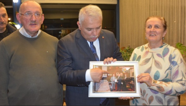 TRABZON VALİSİ AZİZ YILDIRIM VEDA SÜRPRİZİ YAŞADI