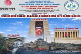 Tımara Eğitim Derneği 45 Anneyi 4 Günlük Kültür Turu İle Ödüllendirdi