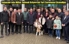 Şalpazarı’nda Nüfus Tutmak İstiyorsak Yurt Sorununu Çözmeliyiz