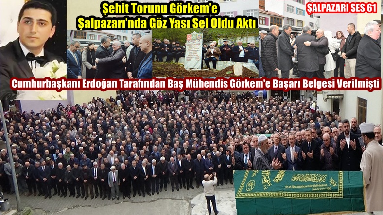 Cumhurbaşkanı Erdoğan’dan Başarı Ödülü Alan Şehit Torunu Görkem’e Şalpazarı’nda Göz Yaşı Sel Oldu Aktı