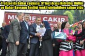 Trabzon’da bahar coşkusu: 31’inci Acısu Hıdrellez Kültür ve Bahar Bayramı Şenliği renkli görüntülere sahne oldu