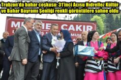 Trabzon’da bahar coşkusu: 31’inci Acısu Hıdrellez Kültür ve Bahar Bayramı Şenliği renkli görüntülere sahne oldu