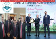 Başkan Keskin ‘’Şalpazarı Eğitim Kalkınma Vakfı’’ adına Cumhurbaşkanlığı Külliyesi Programına Katıldı