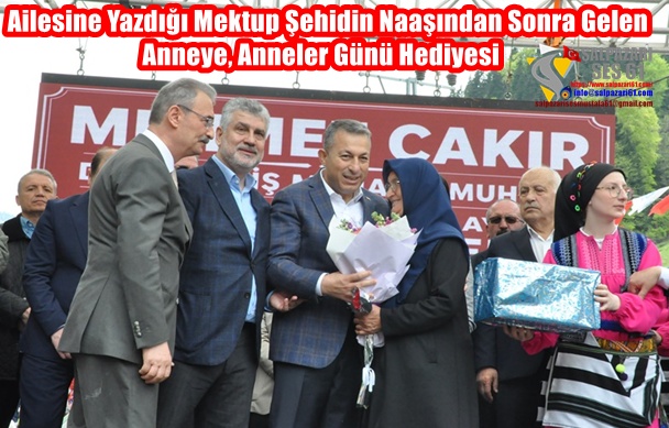 Ailesine Yazdığı Mektup Şehidin Naaşından Sonra Gelen Anneye, Anneler Günü Hediyesi