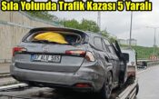 Sıla Yolunda Trafik Kazası 5 Yaralı