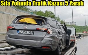 Sıla Yolunda Trafik Kazası 5 Yaralı