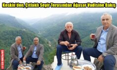 Keskin’den, Çıtlaklı Seyir Terasından Ağasar Vadisine Bakış