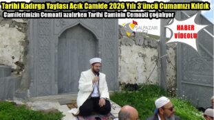 Camilerimizin Cemaati Azalırken Tarihi Caminin Cemaati Çoğalıyor
