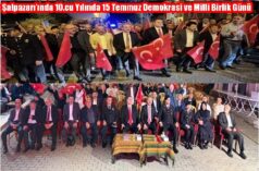 Şalpazarı’ında 10.cu Yılında 15 Temmuz Demokrasi ve Milli Birlik Günü