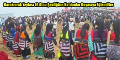 Karakısrak Yaylası 16.Otcu Şenliğine Katılanlar Doyasıya Eğlendiler