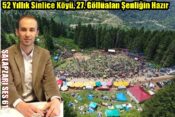 52 Yıllık Sinlice Köyü, 27. Göllüalan Şenliğin Hazır