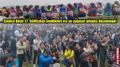 Sinlice Köyü 27. Göllüalan Şenlikleri sis ve yağmur altında düzenlendi