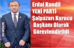 Erdal Kandil YENİ PARTİ Şalpazarı Kurucu Başkanı Olarak Görevlendirildi